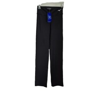 Mizuno Performance Pants Womens X-Small Black‎ Athletic Training Stretch 440662